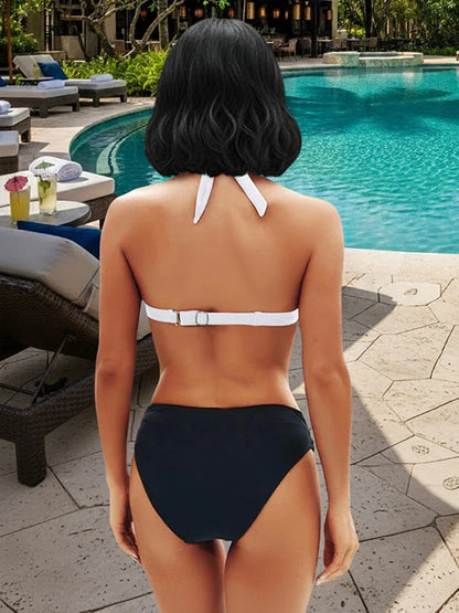 Women’s Push-Up Halter Bikini Set